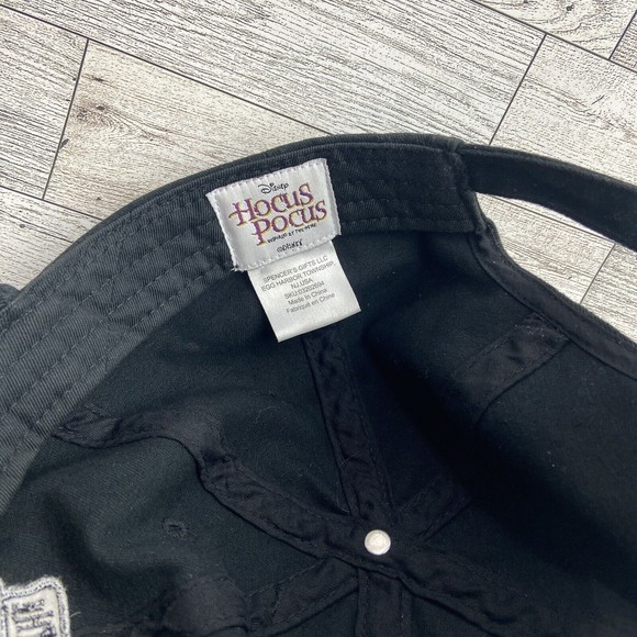 Disney Hocus Pocus Hat I Lit The Black Flame Candle Embroidered Adjustable Cap - Picture 8 of 15